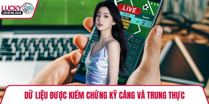 Dữ liệu được kiểm chứng kỹ càng và trung thực