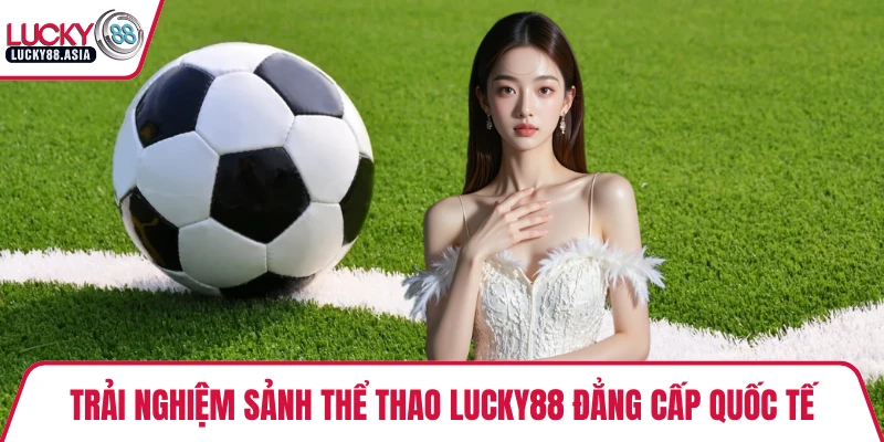 Trải nghiệm sảnh thể thao LUCKY88 đẳng cấp quốc tế