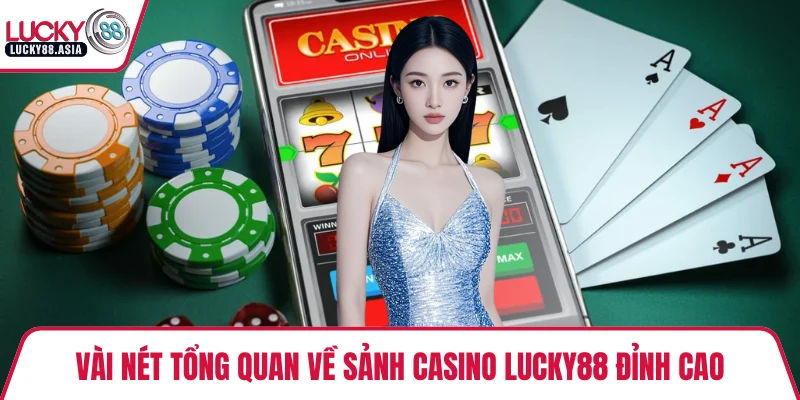 Vài nét tổng quan về sảnh casino LUCKY88 đỉnh cao